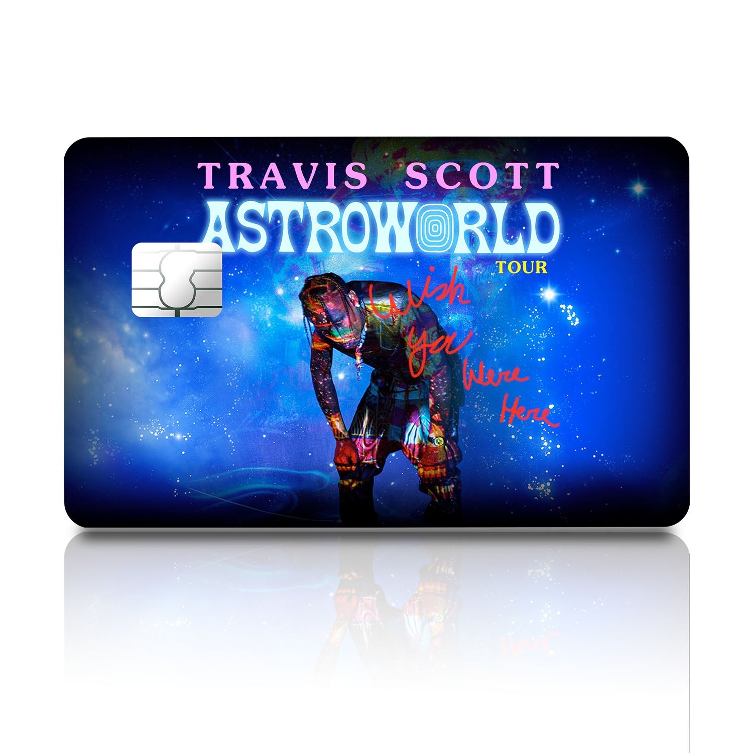 Flex Designs Credit Card Travis Scott Full Skins - Artist  Credit Card & Debit Card Skin