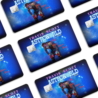 Flex Designs Credit Card Travis Scott Window Skins - Artist  Credit Card & Debit Card Skin