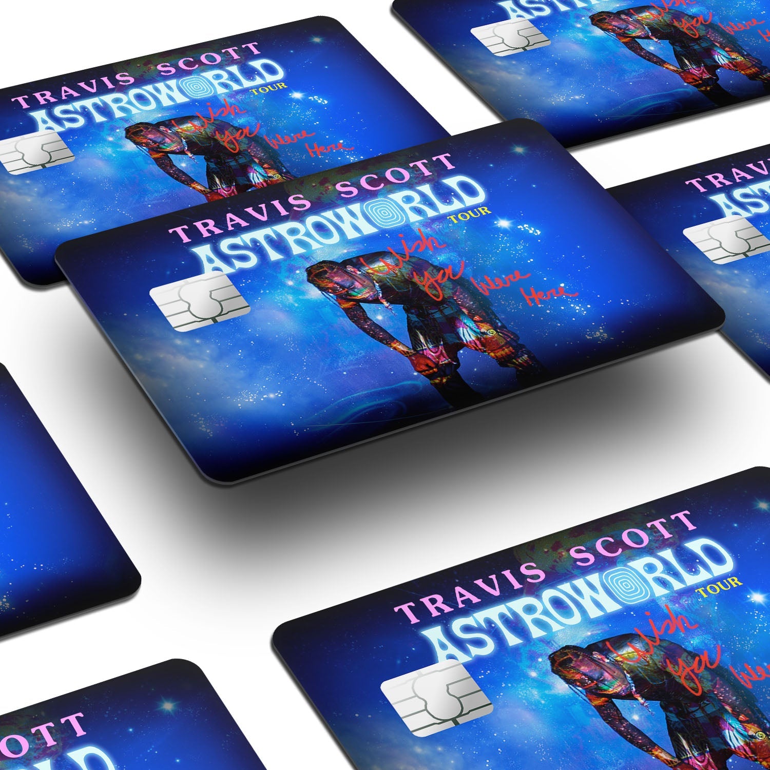 Flex Designs Credit Card Travis Scott Window Skins - Artist  Credit Card & Debit Card Skin