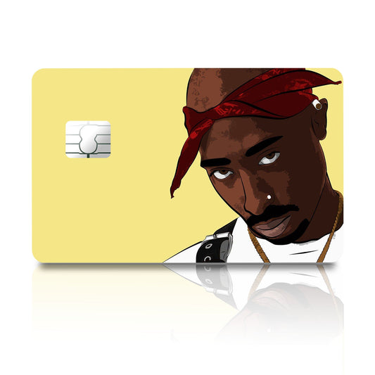 Flex Designs Credit Card Tupac Full Skins - Artist  Credit Card & Debit Card Skin