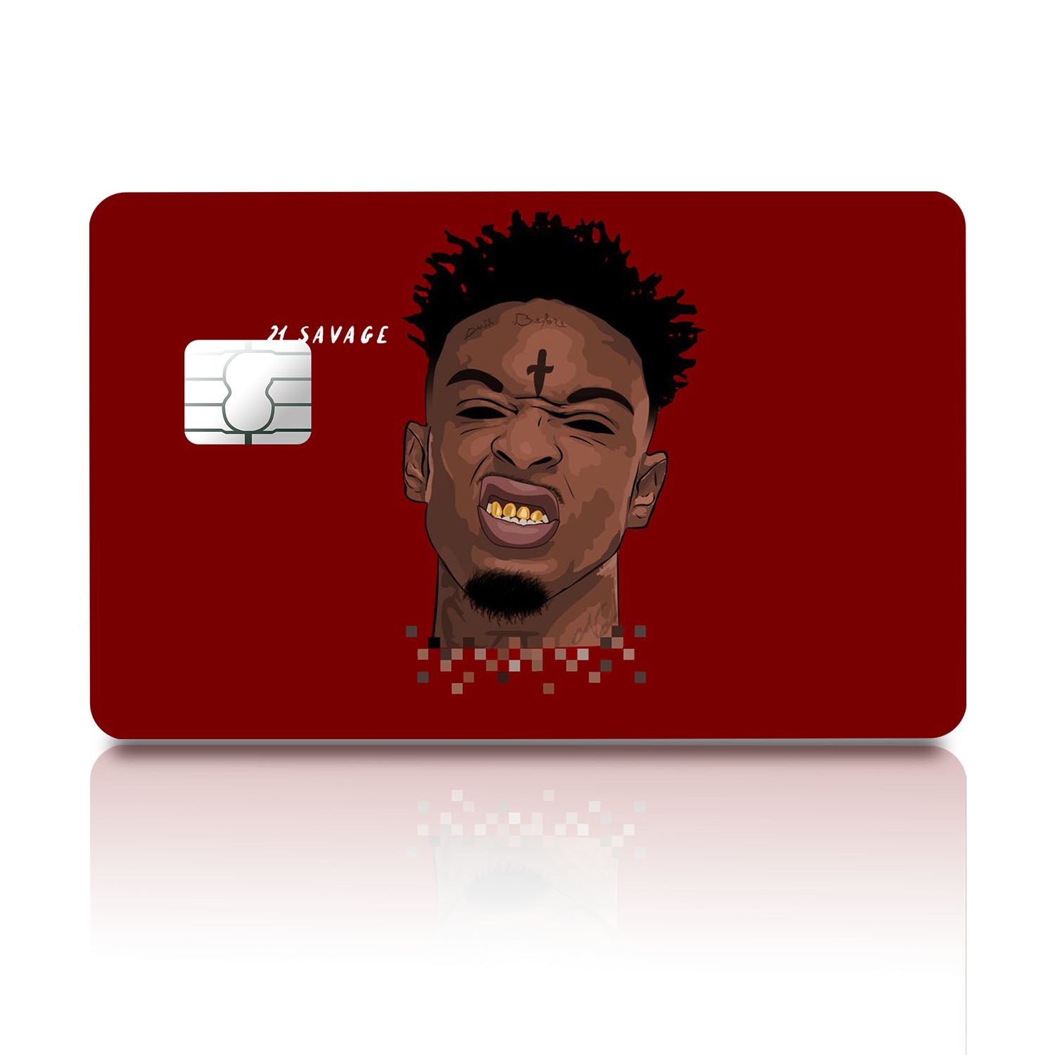 Flex Designs Credit Card 21 Savage Full Skins - Artist  Credit Card & Debit Card Skin