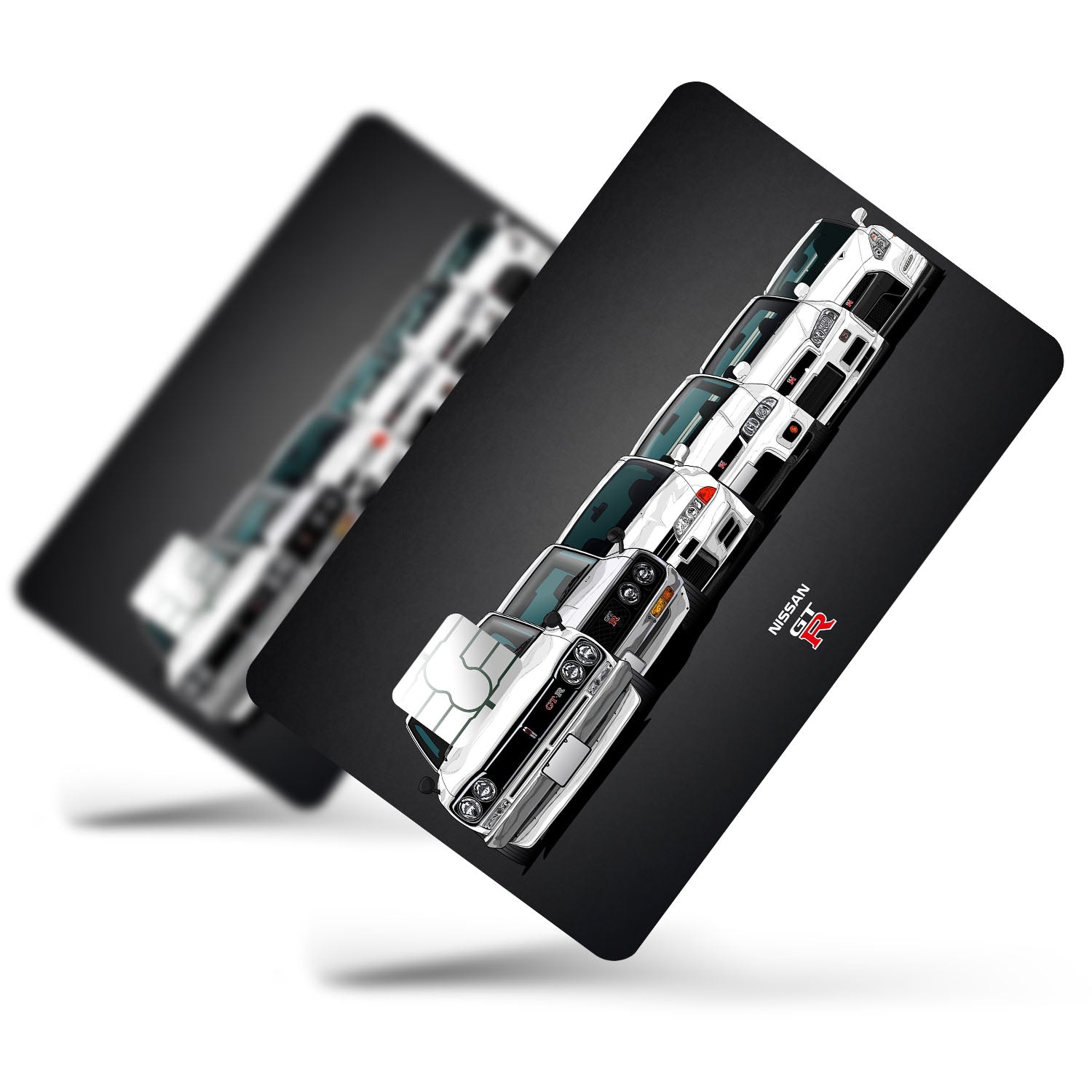 Flex Designs Credit Card Nissan GTR Full Skins - Cars  Credit Card & Debit Card Skin