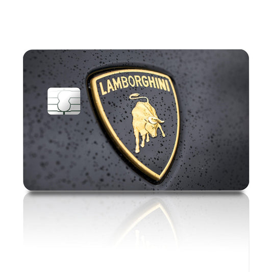 Flex Designs Credit Card Lamborghini Logo Full Skins - Cars  Credit Card & Debit Card Skin