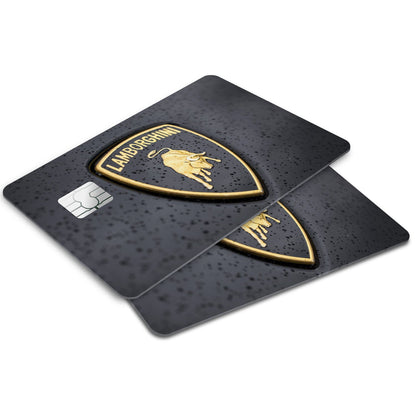 Flex Designs Credit Card Lamborghini Logo Window Skins - Cars  Credit Card & Debit Card Skin