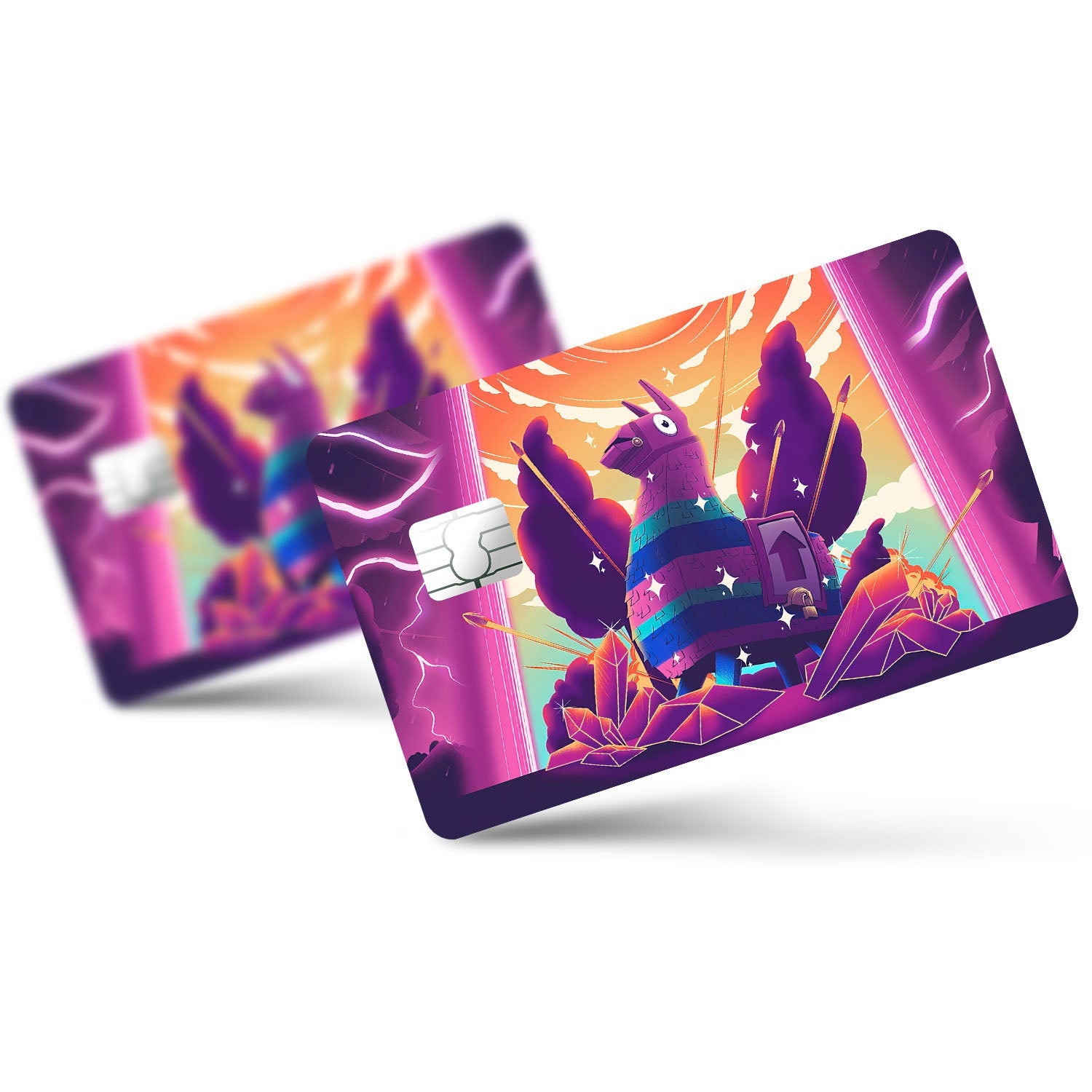 Flex Designs Credit Card Supply llama Full Skins - Gaming Fortnite Credit Card & Debit Card Skin