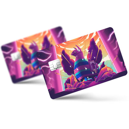 Flex Designs Credit Card Supply llama Full Skins - Gaming Fortnite Credit Card & Debit Card Skin
