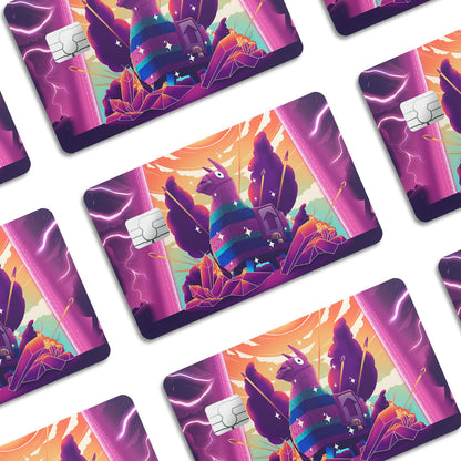 Flex Designs Credit Card Supply llama Window Skins - Gaming Fortnite Credit Card & Debit Card Skin