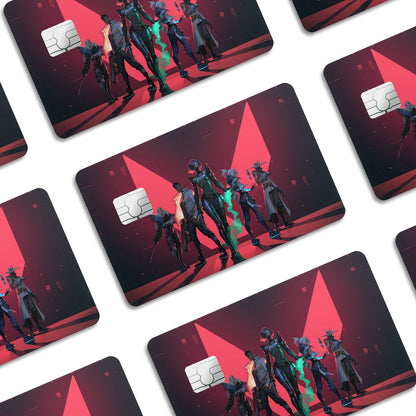 Flex Designs Credit Card Valorant Window Skins - Gaming Valorant Credit Card & Debit Card Skin