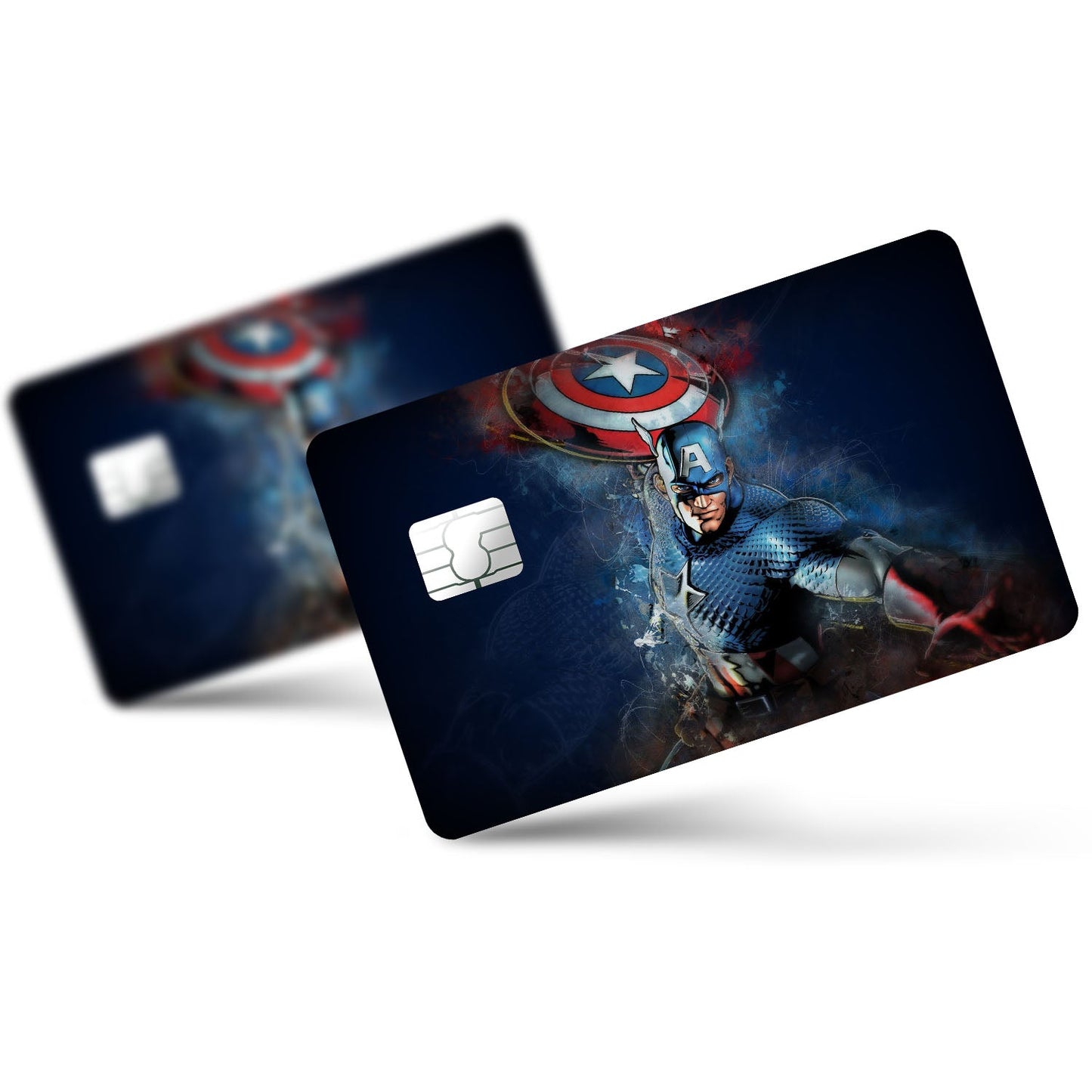 Flex Designs Credit Card Captain America Full Skins - Superhero Marvel Credit Card & Debit Card Skin