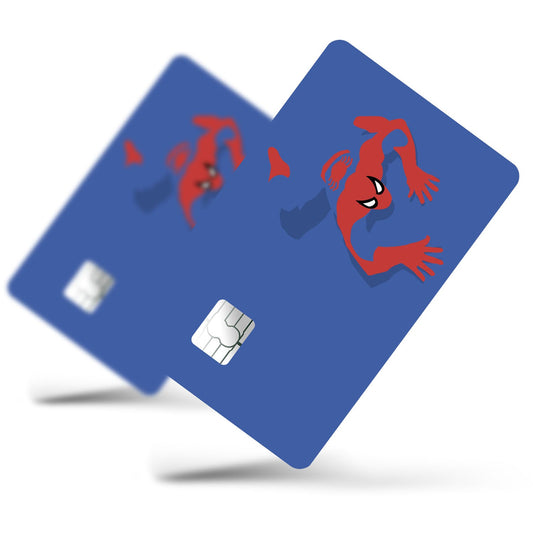 Flex Designs Credit Card Spiderman Minimalist Full Skins - Superhero Spiderman Credit Card & Debit Card Skin