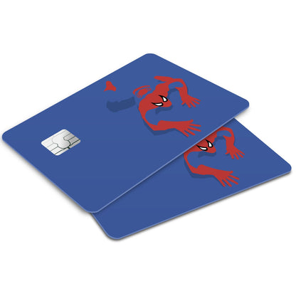 Flex Designs Credit Card Spiderman Minimalist Window Skins - Superhero Spiderman Credit Card & Debit Card Skin