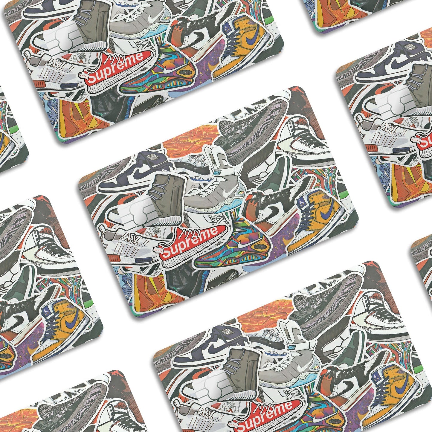 Flex Designs Credit Card Fresh Kicks Window Skins - Hypebeast  Credit Card & Debit Card Skin