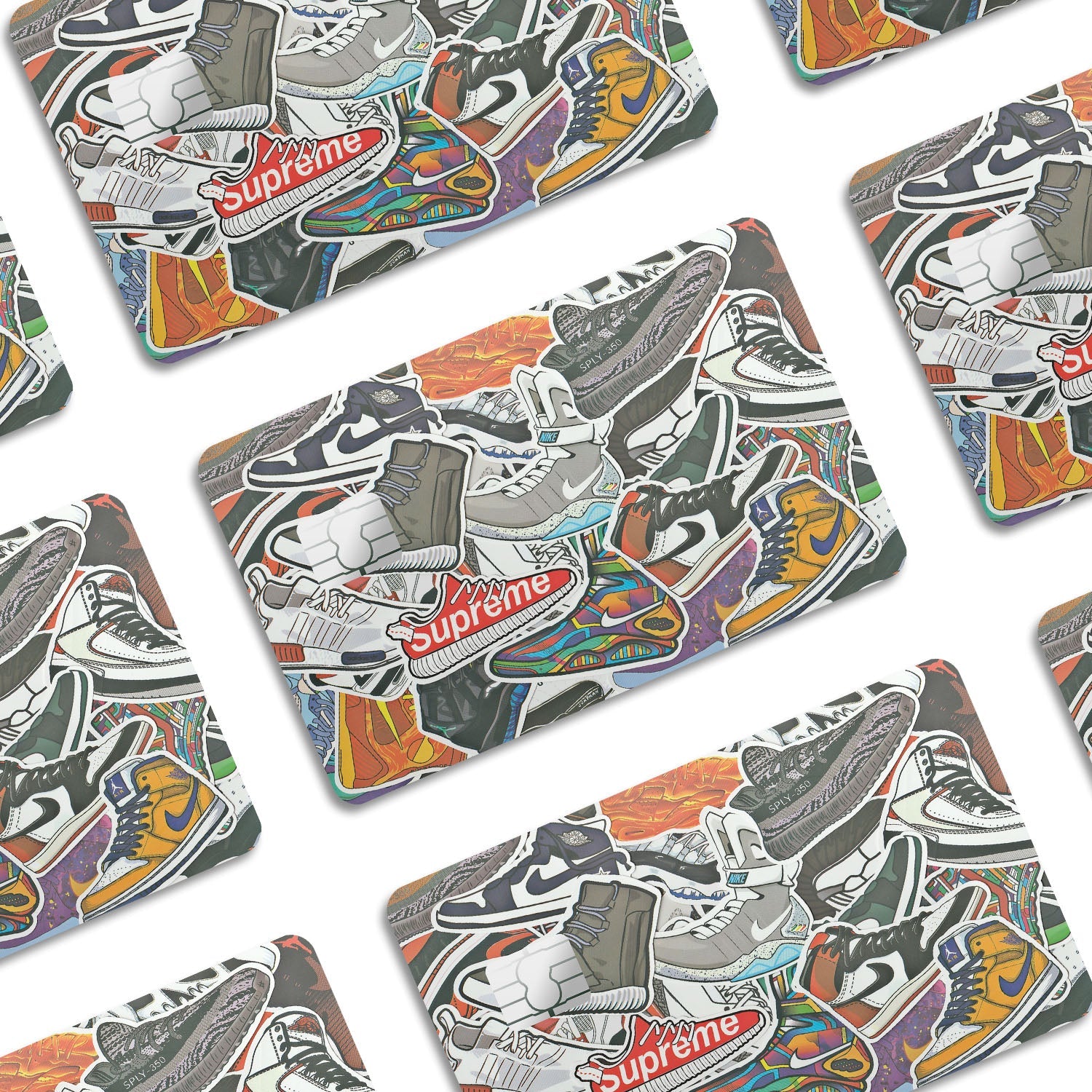 Flex Designs Credit Card Fresh Kicks Window Skins - Hypebeast  Credit Card & Debit Card Skin
