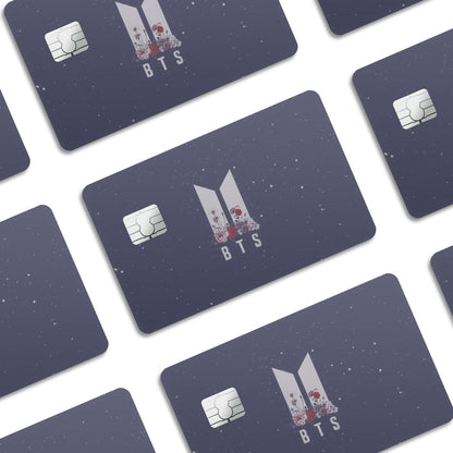 Flex Designs Credit Card BTS ARMY Window Skins - Artist Kpop Credit Card & Debit Card Skin