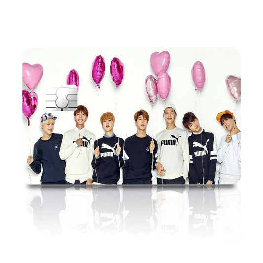 Flex Designs Credit Card BTS Full Skins - Artist Kpop Credit Card & Debit Card Skin