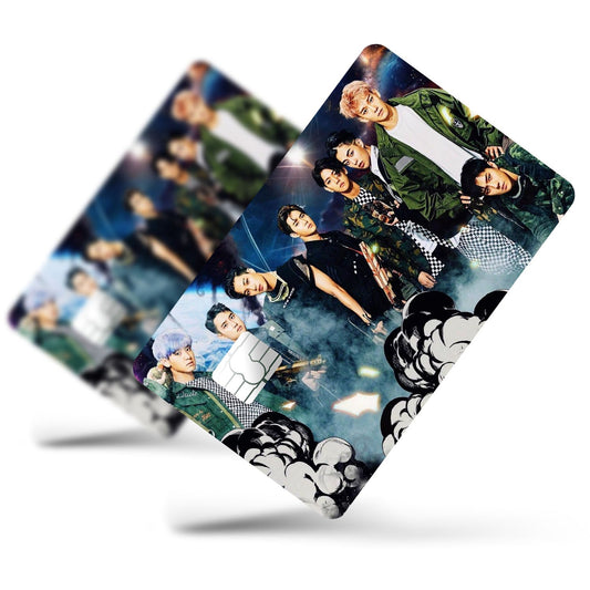 Flex Designs Credit Card Exo Full Skins - Artist Kpop Credit Card & Debit Card Skin