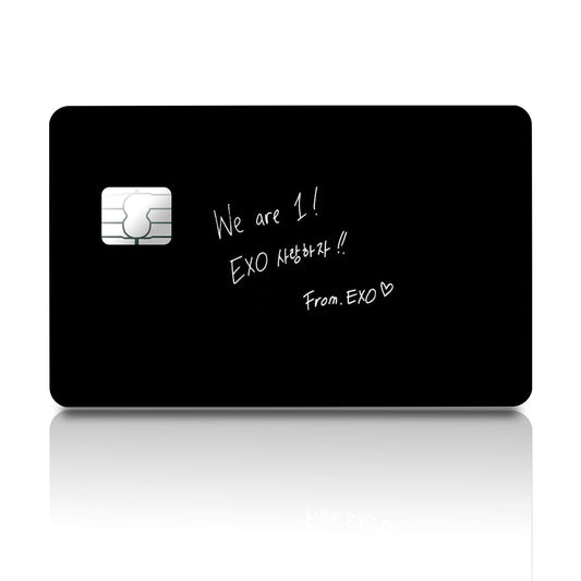 Flex Designs Credit Card We are Exo Full Skins - Artist Kpop Credit Card & Debit Card Skin