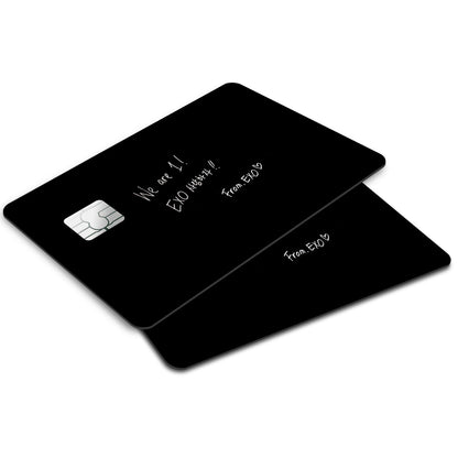 Flex Designs Credit Card We are Exo Window Skins - Artist Kpop Credit Card & Debit Card Skin