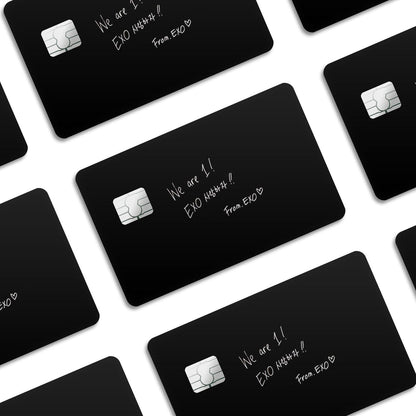 Flex Designs Credit Card We are Exo Window Skins - Artist Kpop Credit Card & Debit Card Skin