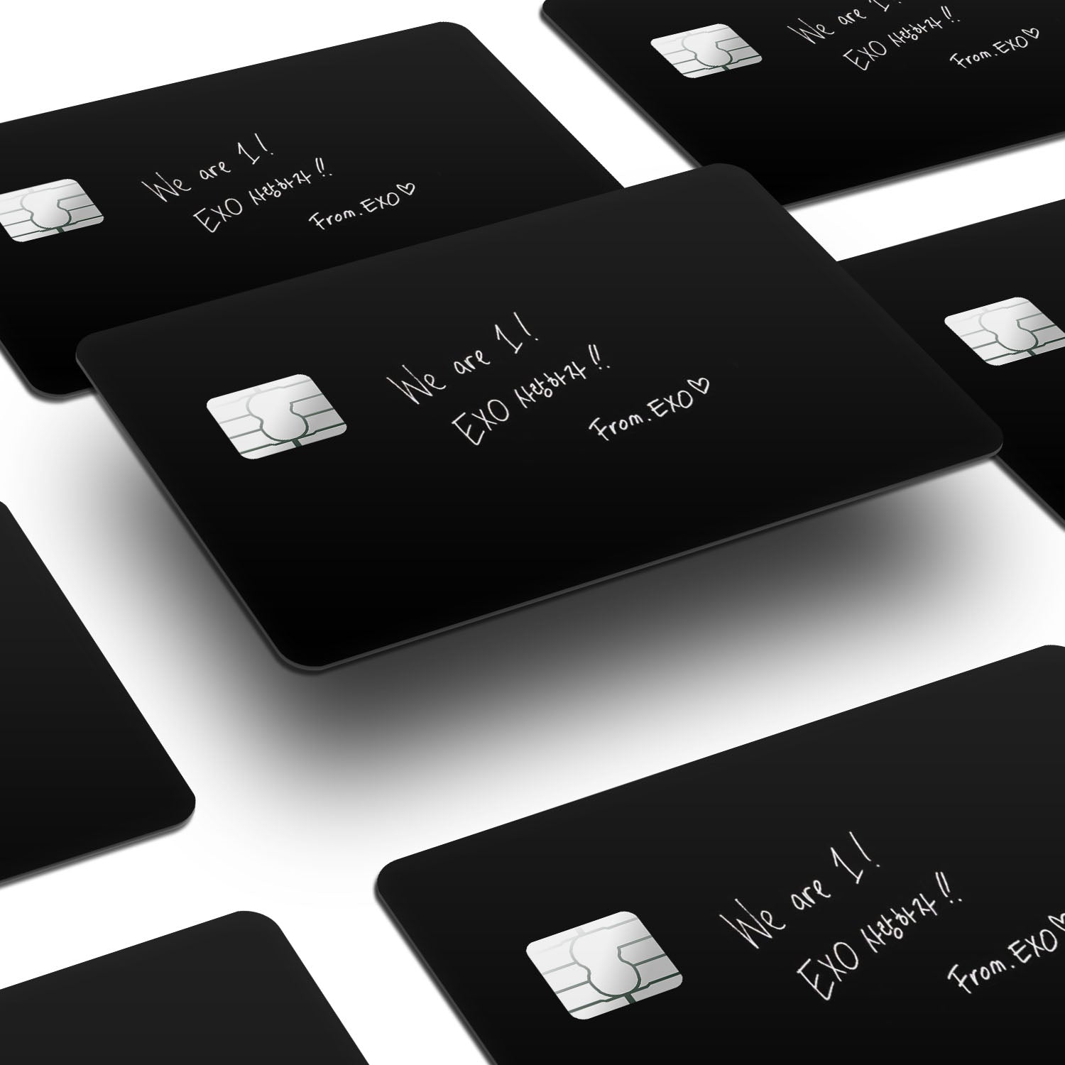 Flex Designs Credit Card We are Exo Window Skins - Artist Kpop Credit Card & Debit Card Skin
