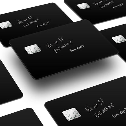 Flex Designs Credit Card We are Exo Window Skins - Artist Kpop Credit Card & Debit Card Skin