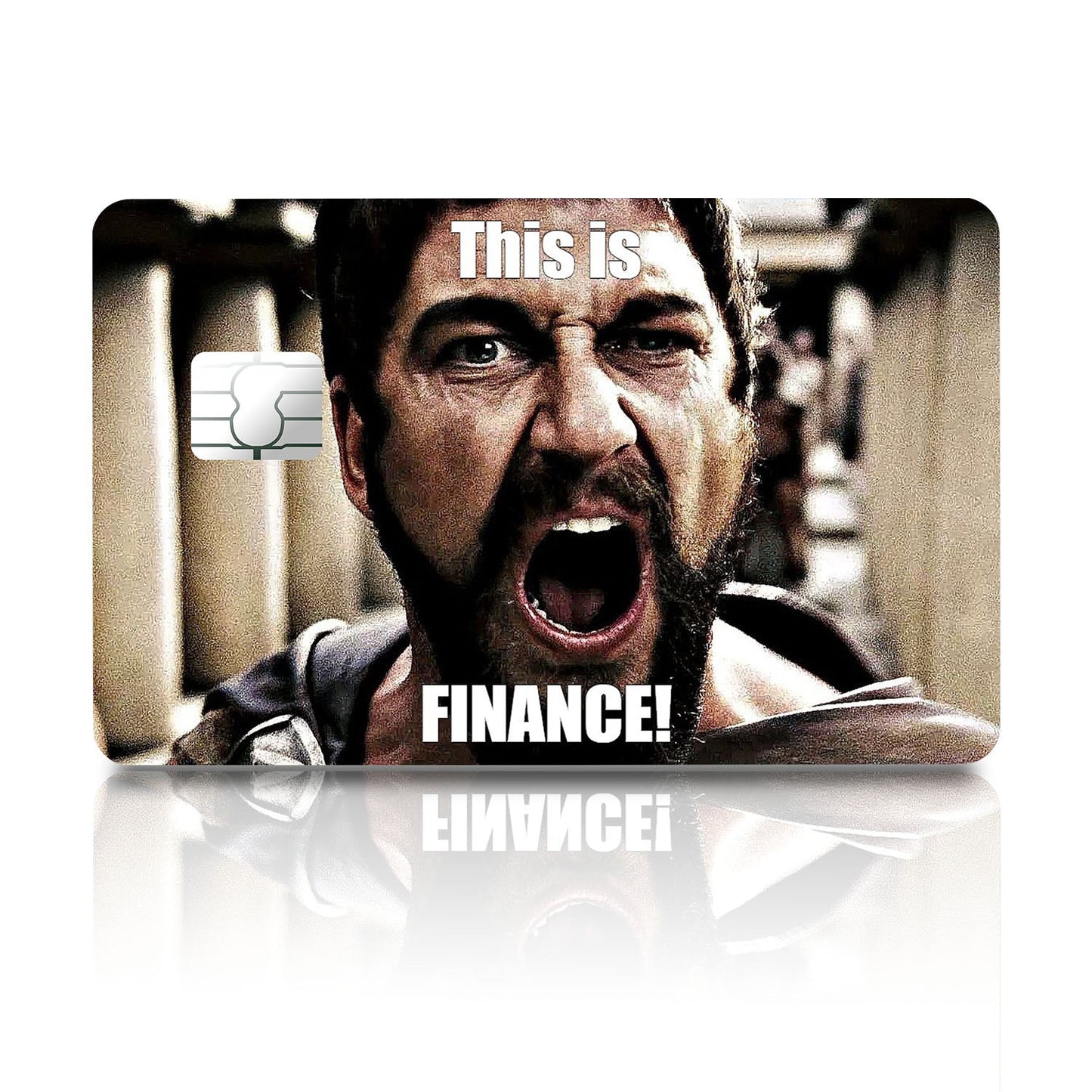 Flex Designs Credit Card This is Finance Full Skins - Meme Quotes Credit Card & Debit Card Skin