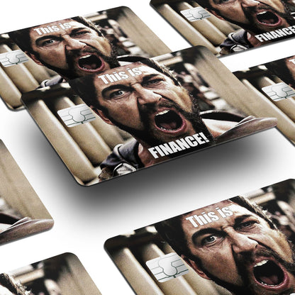 Flex Designs Credit Card This is Finance Window Skins - Meme Quotes Credit Card & Debit Card Skin