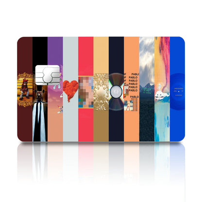 Flex Designs Credit Card Kanye West Albums Full Skins - Artist  Credit Card & Debit Card Skin