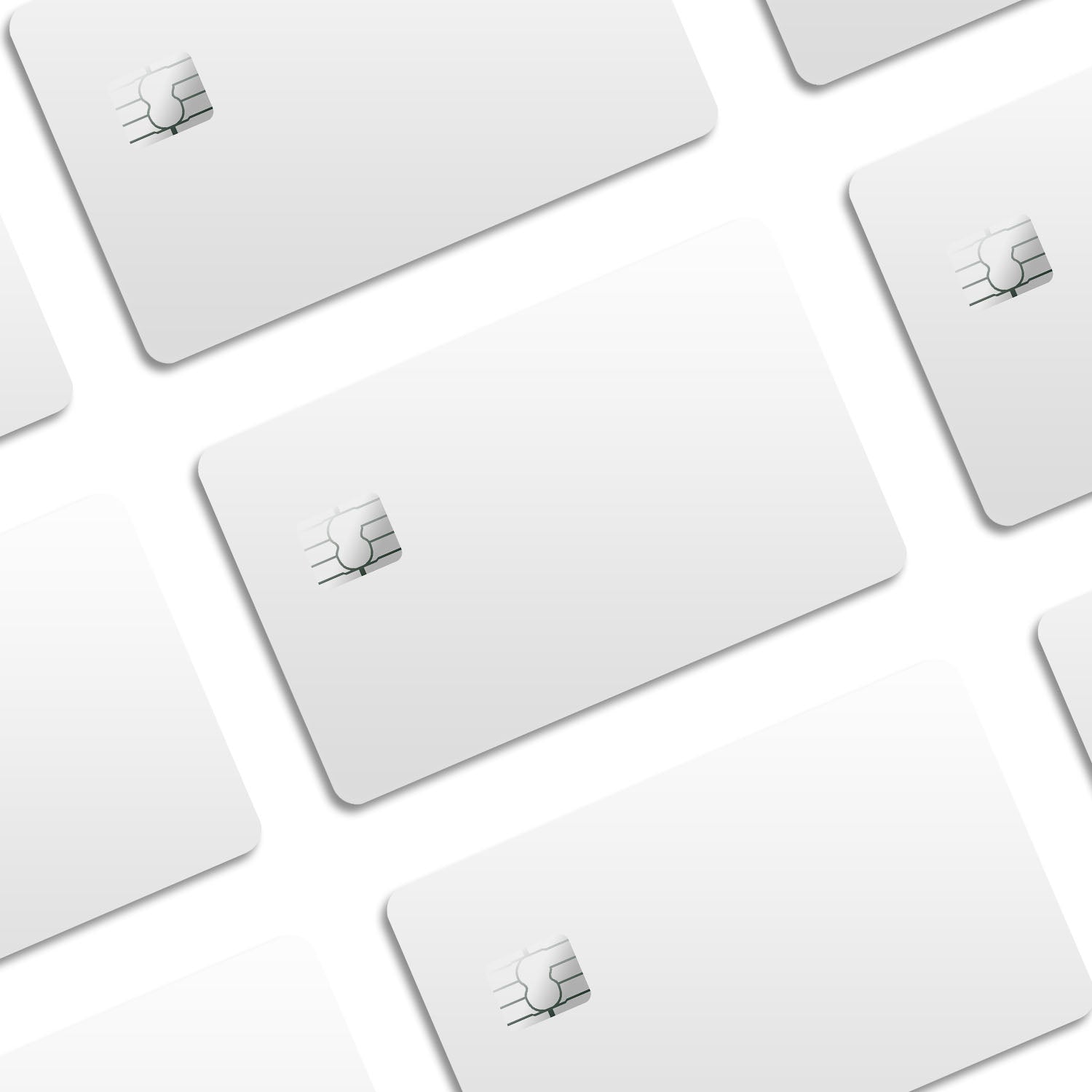 Flex Designs Credit Card Avalache White Window Skins - Pattern  Credit Card & Debit Card Skin