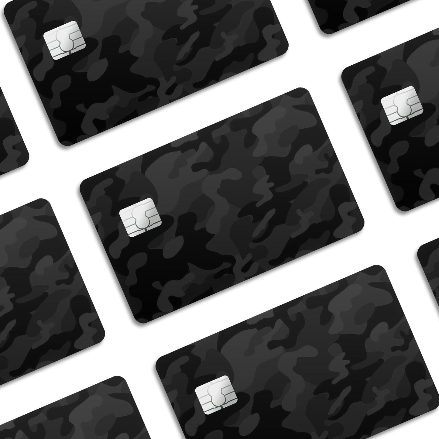 Flex Designs Credit Card Black Camo Window Skins - Pattern  Credit Card & Debit Card Skin