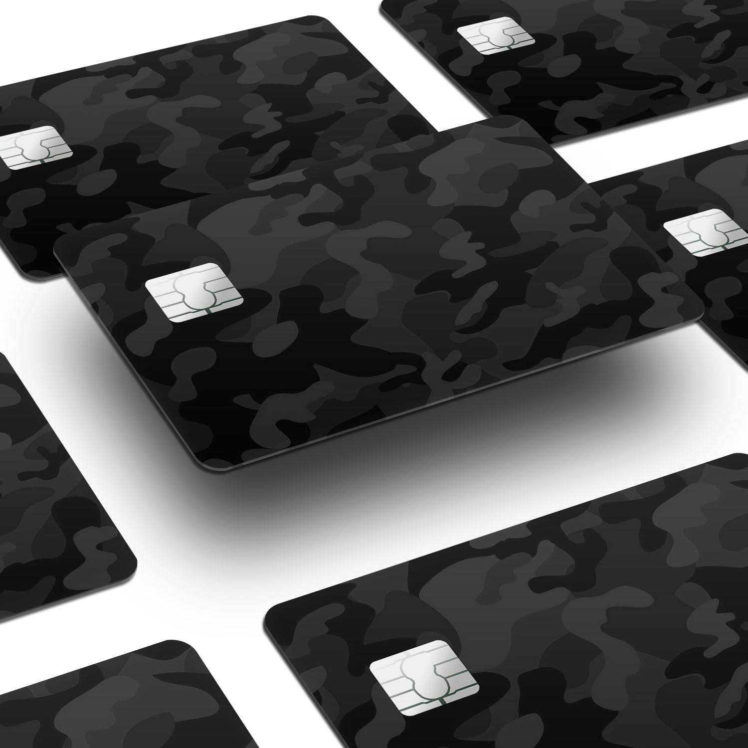 Flex Designs Credit Card Black Camo Window Skins - Pattern  Credit Card & Debit Card Skin