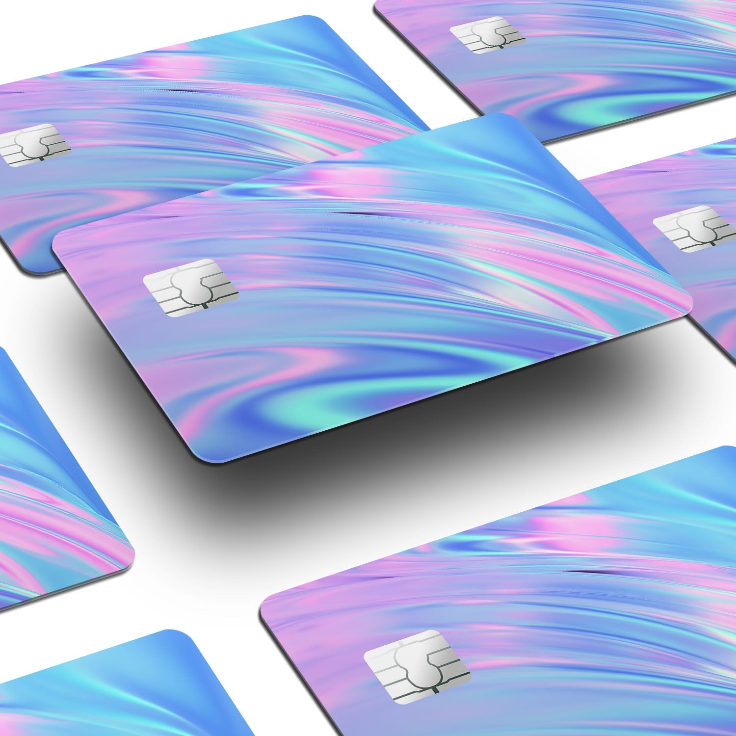 Holographic Swirl Credit Card Credit Card & Debit Card Skin Flex Design Store Holographic Swirl Credit Card Credit Card & Debit Card Skin Flex Design Store