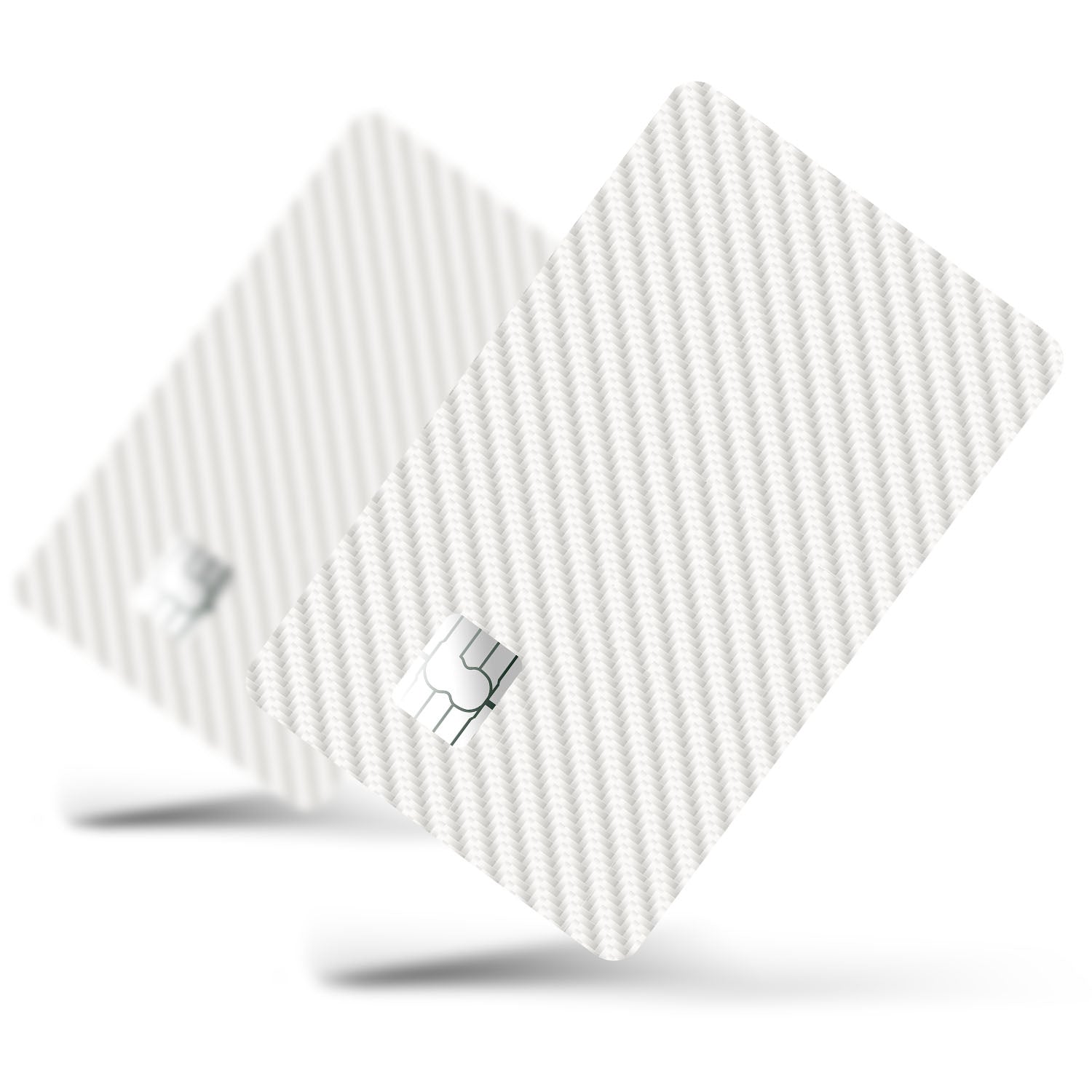 Flex Designs Credit Card White Carbon Fibre Full Skins - Pattern  Credit Card & Debit Card Skin