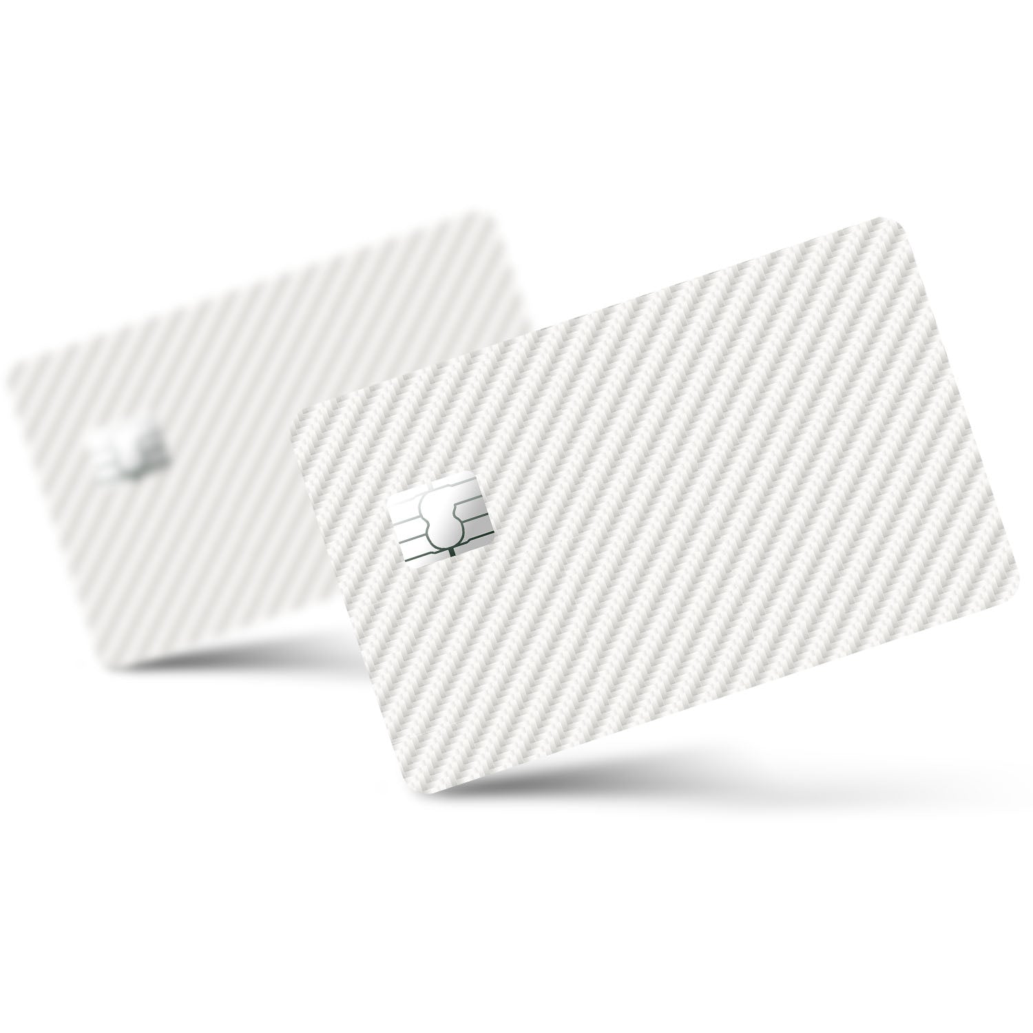 Flex Designs Credit Card White Carbon Fibre Full Skins - Pattern  Credit Card & Debit Card Skin