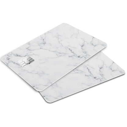 Flex Designs Credit Card White Marble Window Skins - Pattern  Credit Card & Debit Card Skin