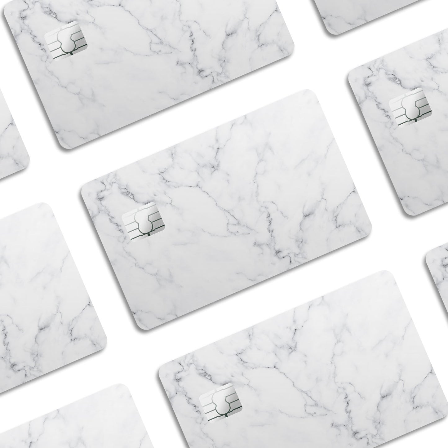 Flex Designs Credit Card White Marble Window Skins - Pattern  Credit Card & Debit Card Skin
