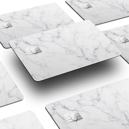 Flex Designs Credit Card White Marble Window Skins - Pattern  Credit Card & Debit Card Skin