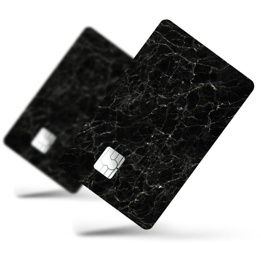 Flex Designs Credit Card Black Marble Full Skins - Pattern  Credit Card & Debit Card Skin