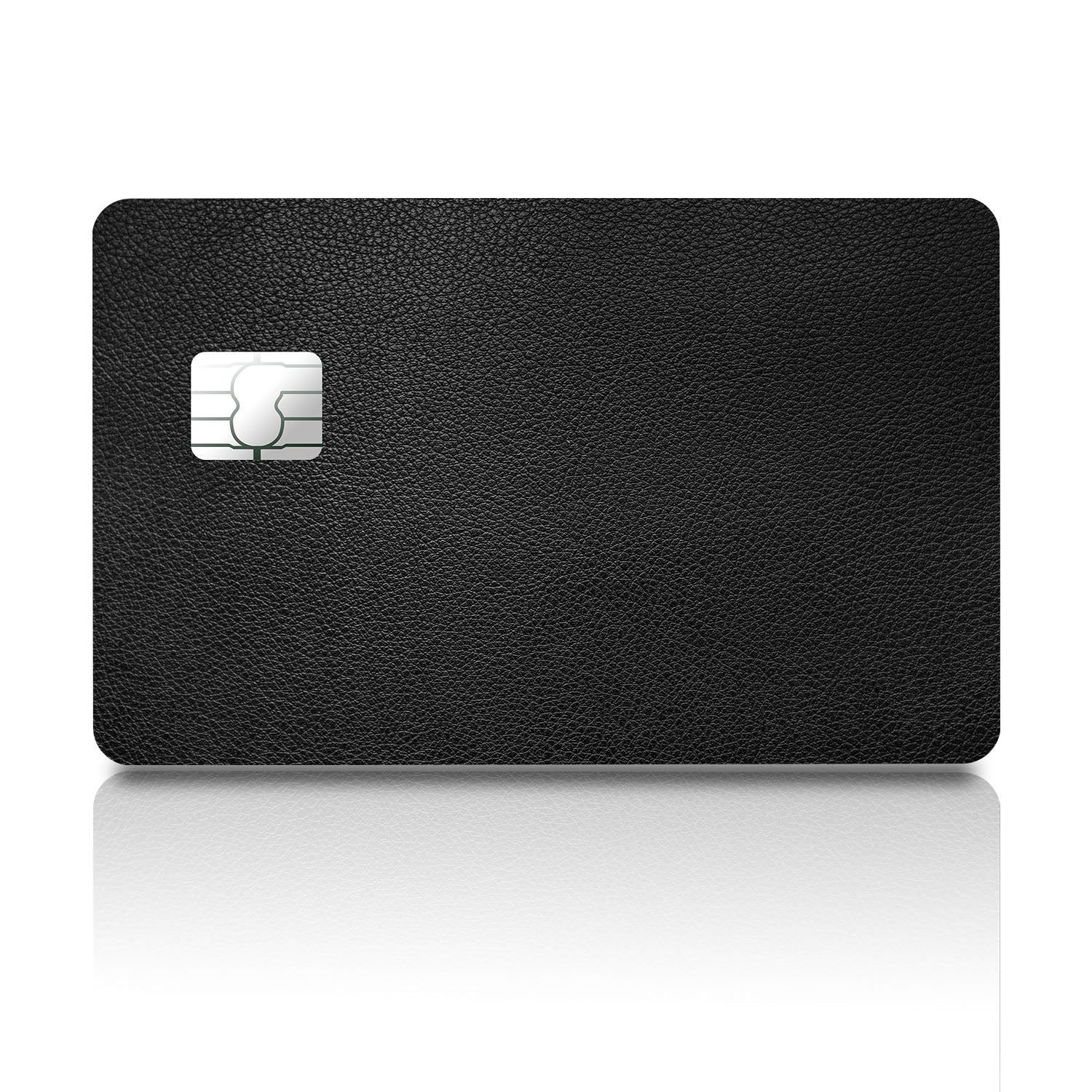 Flex Designs Credit Card Black Leather Full Skins - Pattern  Credit Card & Debit Card Skin