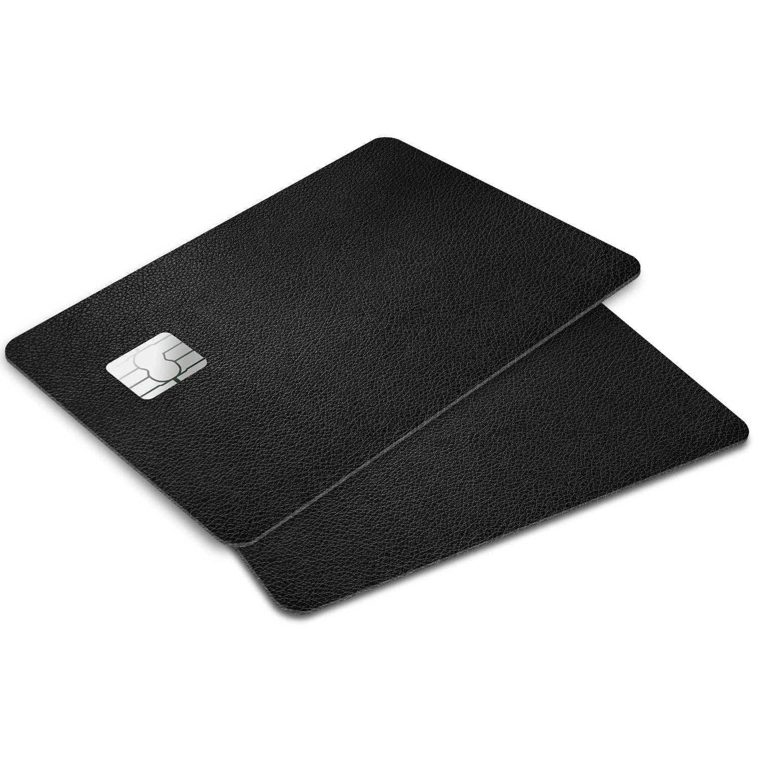 Flex Designs Credit Card Black Leather Window Skins - Pattern  Credit Card & Debit Card Skin
