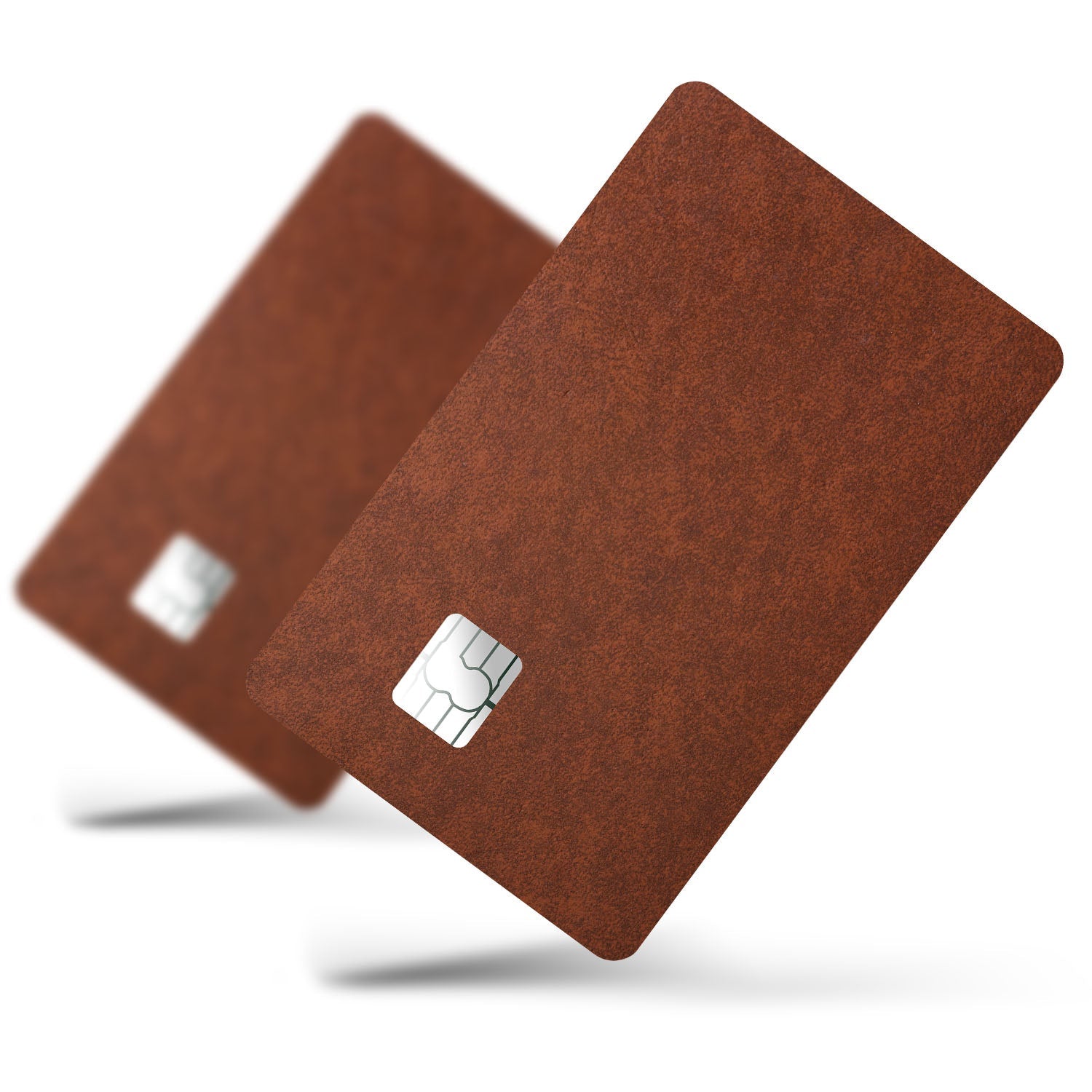 Flex Designs Credit Card Brown Leather Full Skins - Pattern  Credit Card & Debit Card Skin