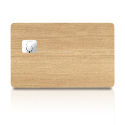 Flex Designs Credit Card Walnut Full Skins - Pattern  Credit Card & Debit Card Skin