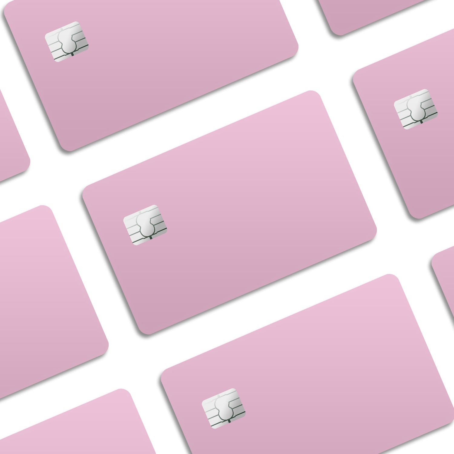 Flex Designs Credit Card Pastel Pink Window Skins - Pattern  Credit Card & Debit Card Skin