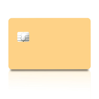 Flex Designs Credit Card Pale Yellow Full Skins - Pattern  Credit Card & Debit Card Skin