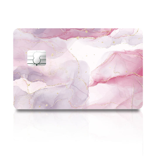 Flex Designs Credit Card Pink Alcohol Ink Full Skins - Pattern  Credit Card & Debit Card Skin