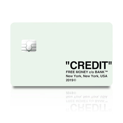 Flex Designs Credit Card Off Credit Full Skins - Meme Quotes Credit Card & Debit Card Skin