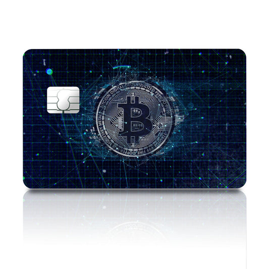 Flex Designs Credit Card Bitcoin Concept Art Full Skins - Meme  Credit Card & Debit Card Skin
