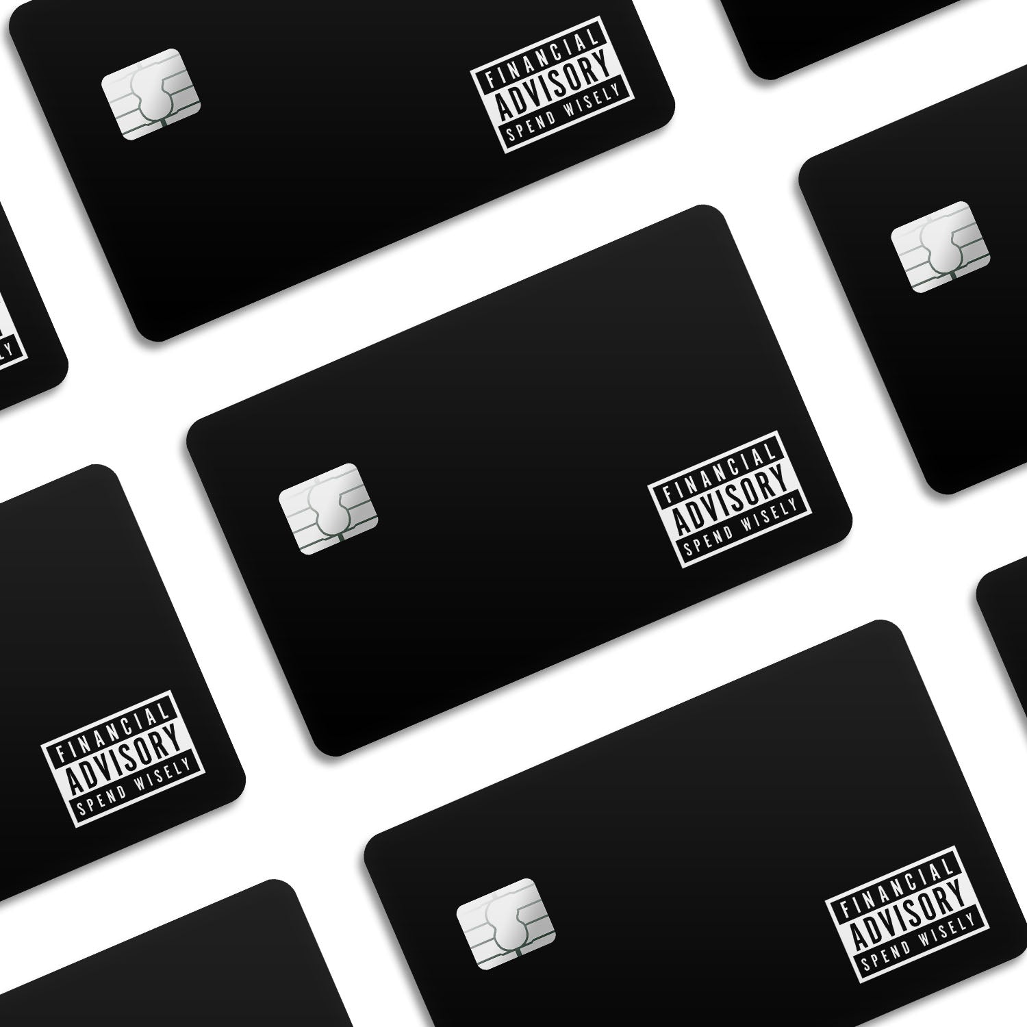 Flex Designs Credit Card Financial Advisory Window Skins - Meme Quotes Credit Card & Debit Card Skin
