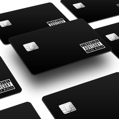 Flex Designs Credit Card Financial Advisory Window Skins - Meme Quotes Credit Card & Debit Card Skin