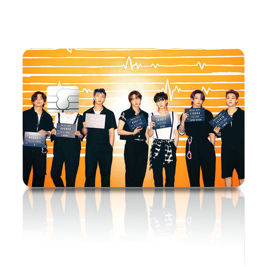 Flex Designs Credit Card BTS Mugshot Full Skins - Artist BTS Credit Card & Debit Card Skin